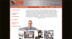 Desktop Screenshot of clydefoam.com